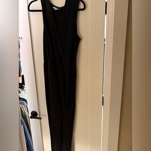 She + Sky Classic Black Jumpsuit